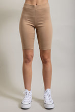 Load image into Gallery viewer, KNIT OVERSIZE TEE SHIRT AN SHORTS CASUAL BIKER SET