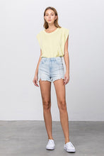 Load image into Gallery viewer, High Waist Denim Shorts