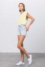 Load image into Gallery viewer, High Waist Denim Shorts