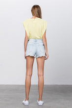 Load image into Gallery viewer, High Waist Denim Shorts