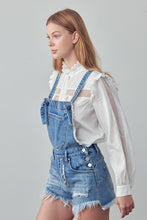 Load image into Gallery viewer, HIGH RISE SHORTALLS