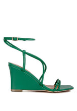 Load image into Gallery viewer, Gram Hunt Ankle Strap Wedge Sandals