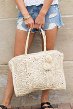 Load image into Gallery viewer, Lana | Straw Traveler Tote