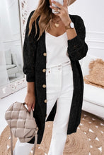Load image into Gallery viewer, Sweater button cardigan