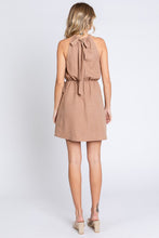 Load image into Gallery viewer, Halter Mini Dress