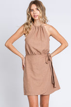 Load image into Gallery viewer, Halter Mini Dress