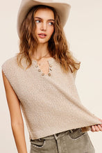 Load image into Gallery viewer, Slouchy Cropped Extended Sleeve Sweater Top

