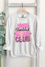 Load image into Gallery viewer, Stimulated Moms Club Graphic Fleece Sweatshirts
