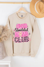 Load image into Gallery viewer, Stimulated Moms Club Graphic Fleece Sweatshirts