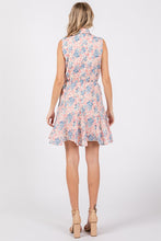 Load image into Gallery viewer, Floral Eyelet Mini Dress