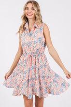 Load image into Gallery viewer, Floral Eyelet Mini Dress