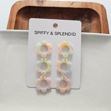 Load image into Gallery viewer, Delilah Earrings - Pastel Rainbow