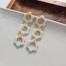 Load image into Gallery viewer, Delilah Earrings - Pastel Rainbow