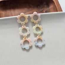 Load image into Gallery viewer, Delilah Earrings - Pastel Rainbow