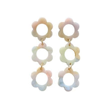 Load image into Gallery viewer, Delilah Earrings - Pastel Rainbow