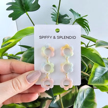 Load image into Gallery viewer, Delilah Earrings - Pastel Rainbow