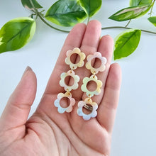 Load image into Gallery viewer, Delilah Earrings - Pastel Rainbow