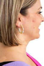 Load image into Gallery viewer, Flora Hoops - Pastel Rainbow