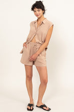 Load image into Gallery viewer, Linen Shirt and Shorts Set

