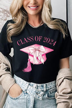 Load image into Gallery viewer, Coquette Class of 2024 Graphic T Shirts