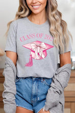 Load image into Gallery viewer, Coquette Class of 2024 Graphic T Shirts