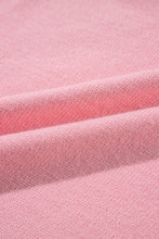 Load image into Gallery viewer, Flower Pattern Knitted Notched Neck Sweater