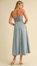 Load image into Gallery viewer, Blaire | Jean midi dress