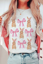 Load image into Gallery viewer, BUNNIES AND RIBBONS Graphic T-Shirt