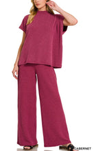 Load image into Gallery viewer, Wine down | Ribbed set