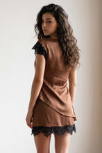 Load image into Gallery viewer, The Amélie Satin & Lace Skirt Set