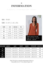 Load image into Gallery viewer, Women's V Neck Long Sleeve Maxi Dress