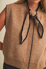 Load image into Gallery viewer, The Prescott Tie Knit Vest