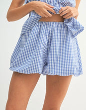 Load image into Gallery viewer, Lila | Gingham shorts set