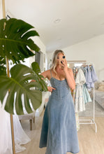 Load image into Gallery viewer, Blaire | Jean midi dress