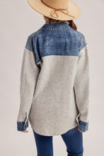 Load image into Gallery viewer, The Aspen Ridge Denim Trim Jacket
