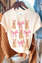 Load image into Gallery viewer, BUNNIES AND RIBBONS Graphic T-Shirt
