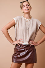 Load image into Gallery viewer, The Auden Contrast Knit Top
