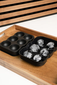6 Silicone Ice Ball Mold in Spherical Shape Set
