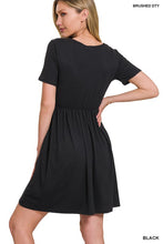 Load image into Gallery viewer, Buttery Soft Fabric Surplice Dress
