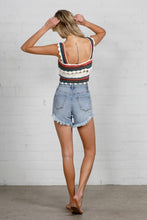 Load image into Gallery viewer, HIGH RISE DISTRESSED PREMIUM SHORTS
