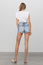 Load image into Gallery viewer, Double Waistband Denim Shorts
