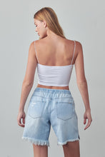 Load image into Gallery viewer, MID-RISE SLOUCH SHORTS
