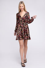 Load image into Gallery viewer, Multicolor Print V Neck Dress

