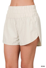 Load image into Gallery viewer, Windbreaker Smocked Waistband Running Shorts
