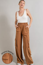 Load image into Gallery viewer, Mineral Washed Cargo Pants
