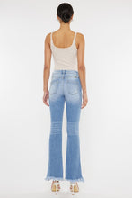 Load image into Gallery viewer, HIGH RISE LEG DISTRESS BOOTCUT JEANS
