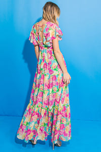 Pretty is floral | Maxi dress