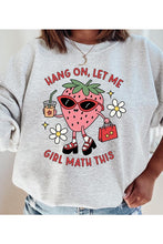 Load image into Gallery viewer, Strawberry Shopping Graphic Fleece Sweatshirts
