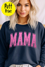 Load image into Gallery viewer, Puff Print Pink Mama Graphic Sweatshirt
