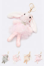 Load image into Gallery viewer, Bunny Keychains Set 4 PCS
